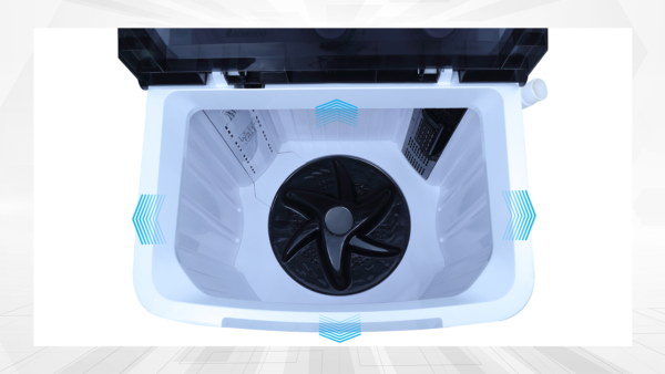 Dawlance DW 7200 W FL Single Tub Washer - Image 2